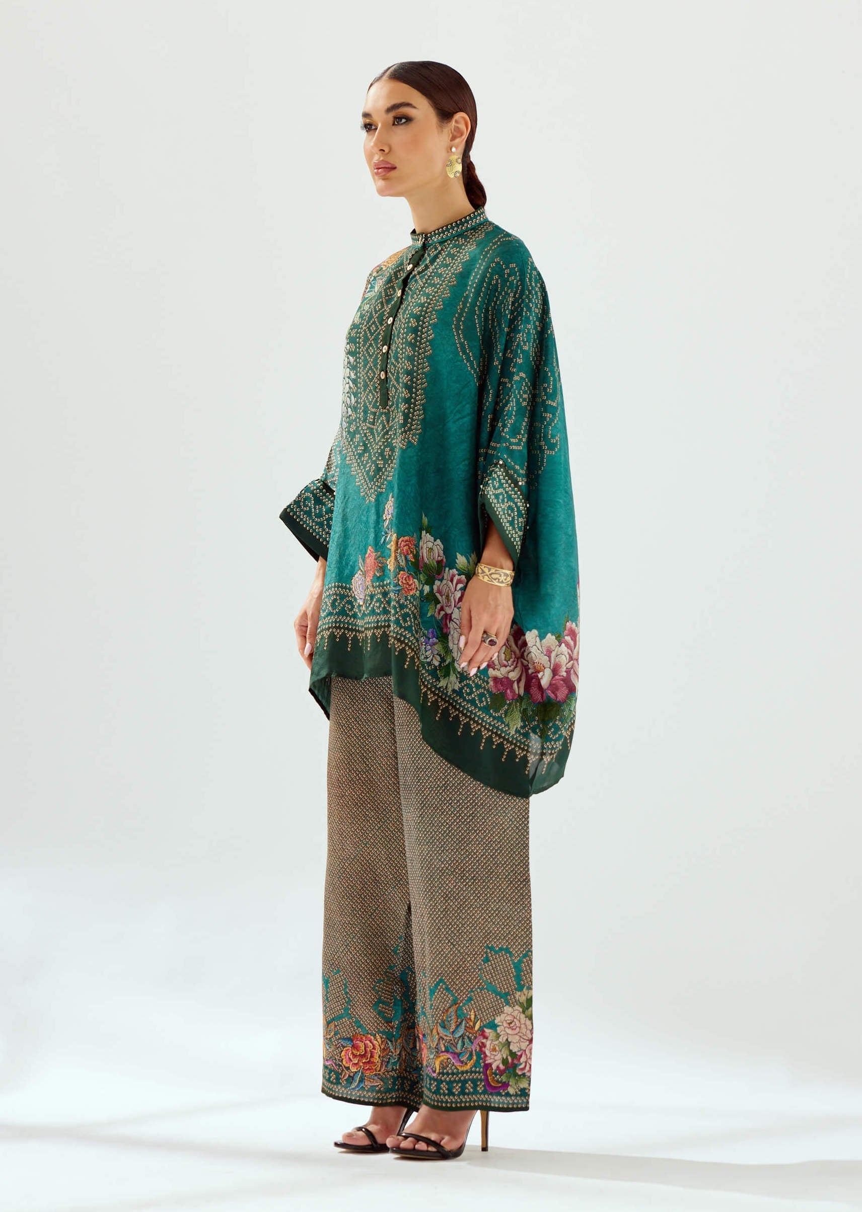 118 | A Print Tunic + Bottom