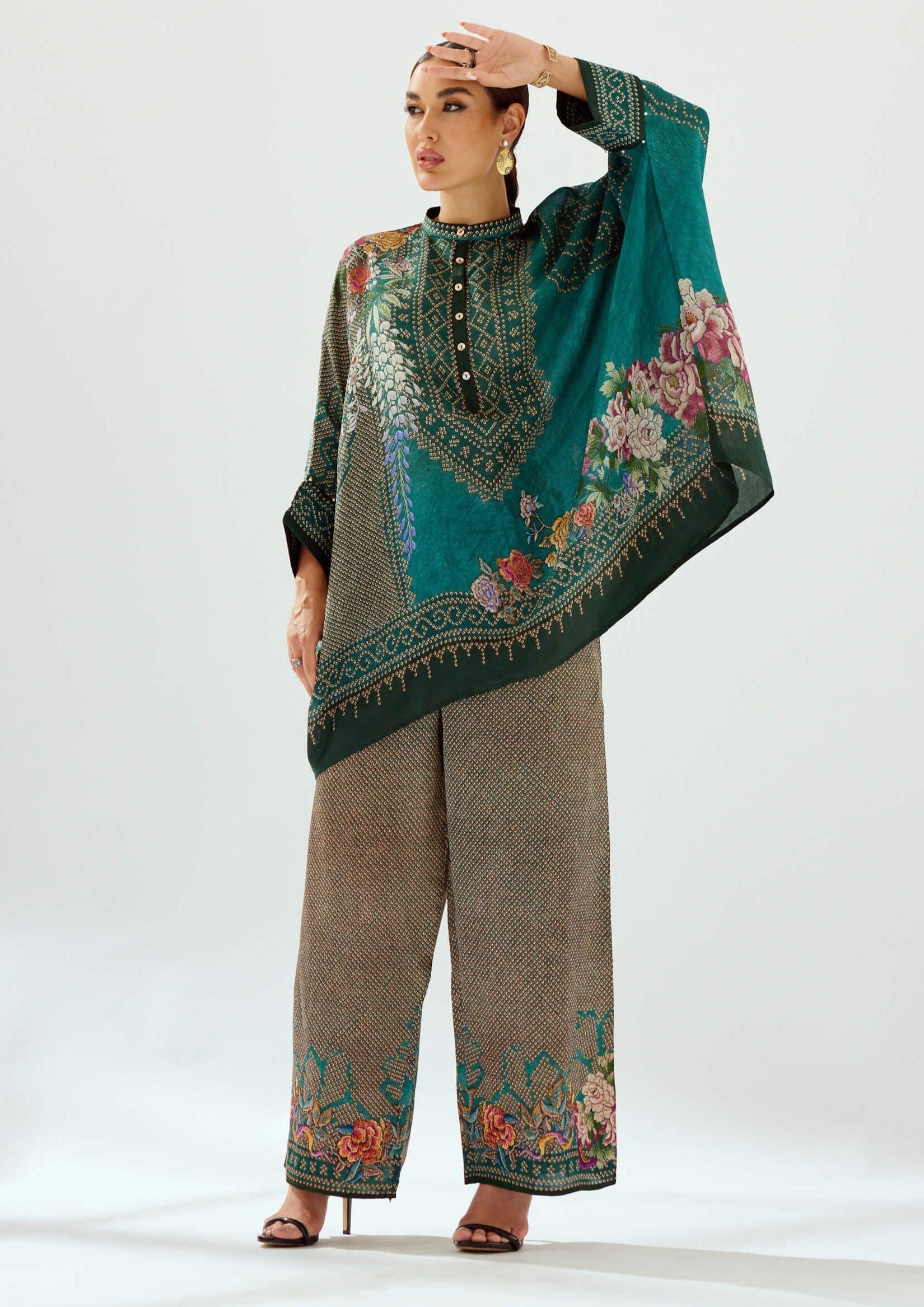 118 | A Print Tunic + Bottom