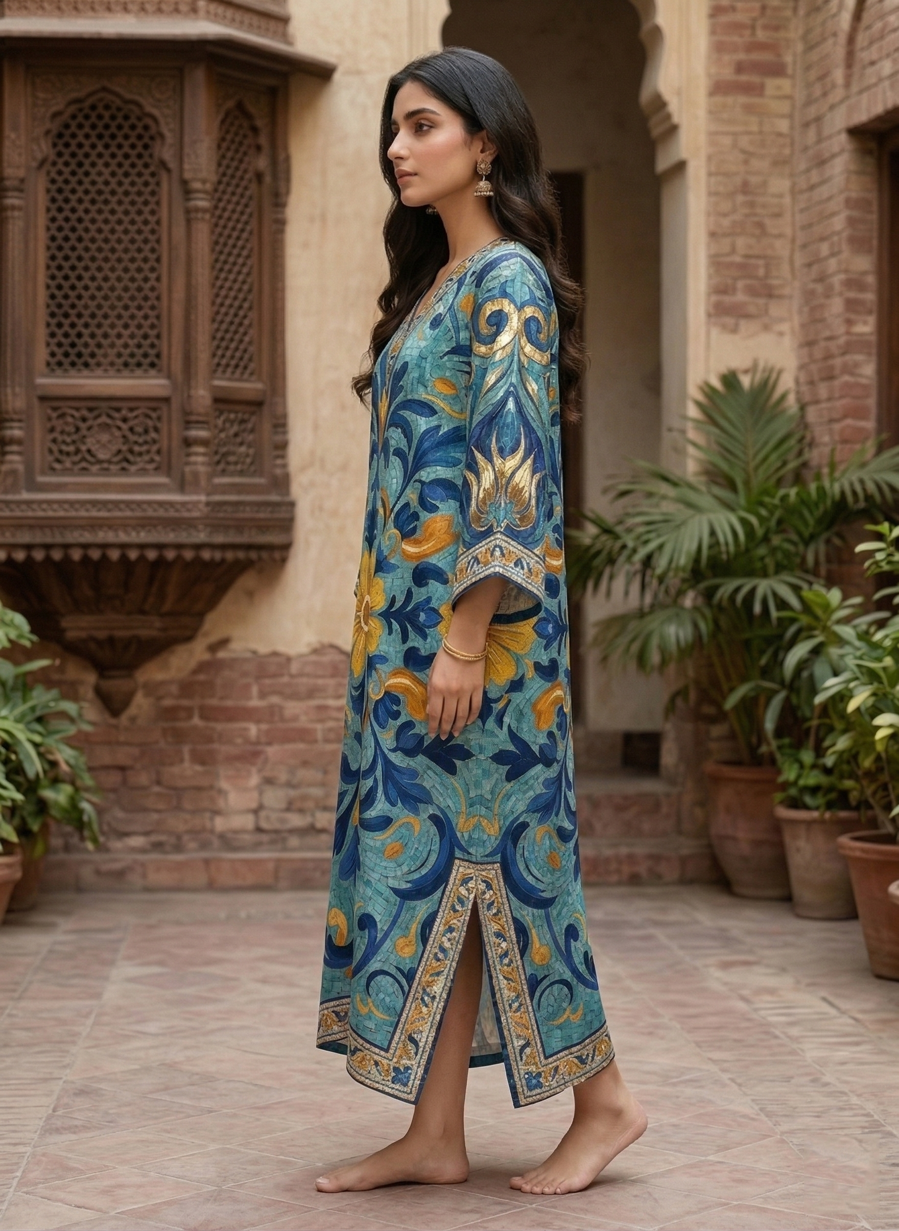 512 | Mosaic Kaftan