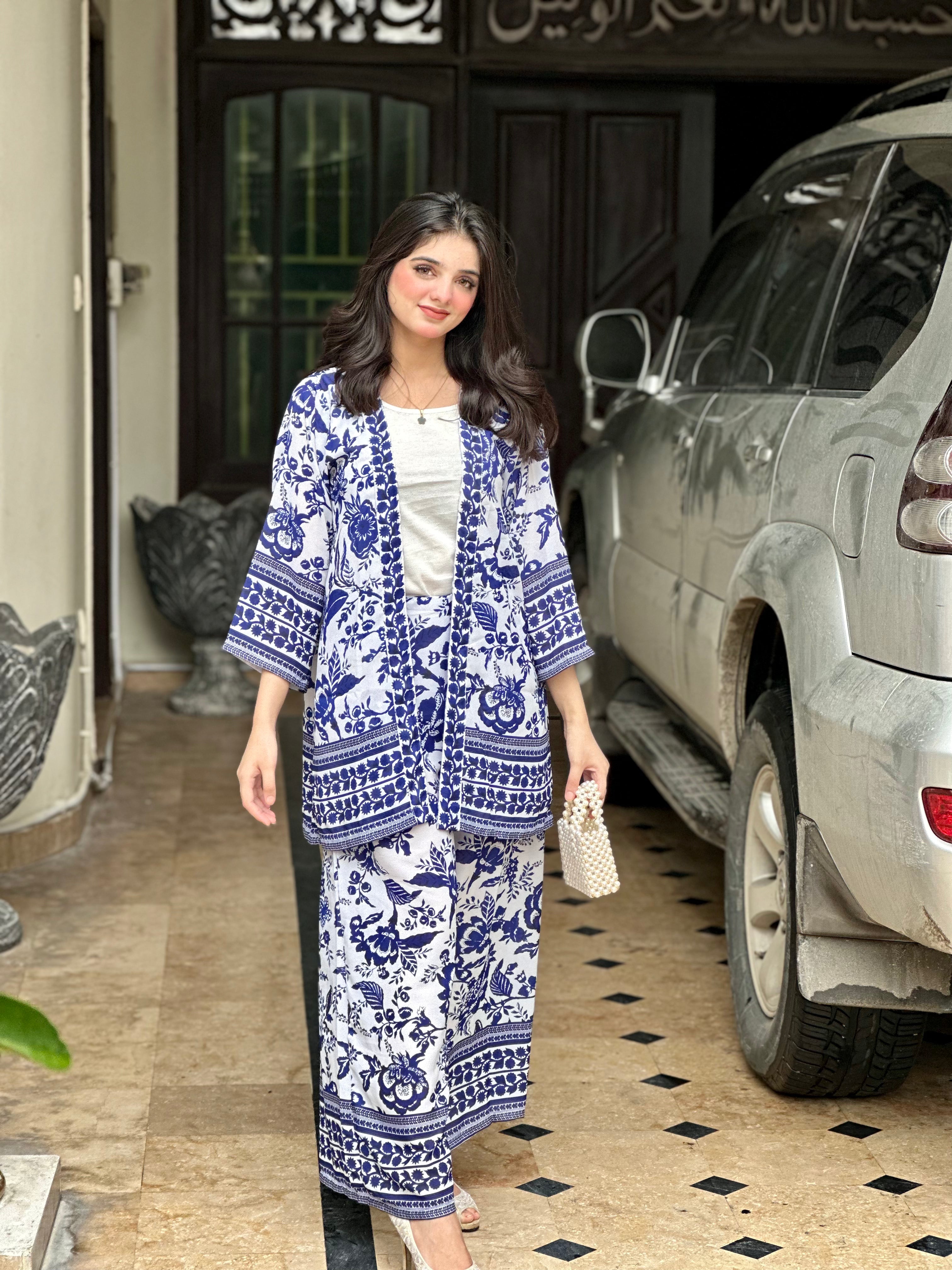 116 | Floral Print Three piece Set