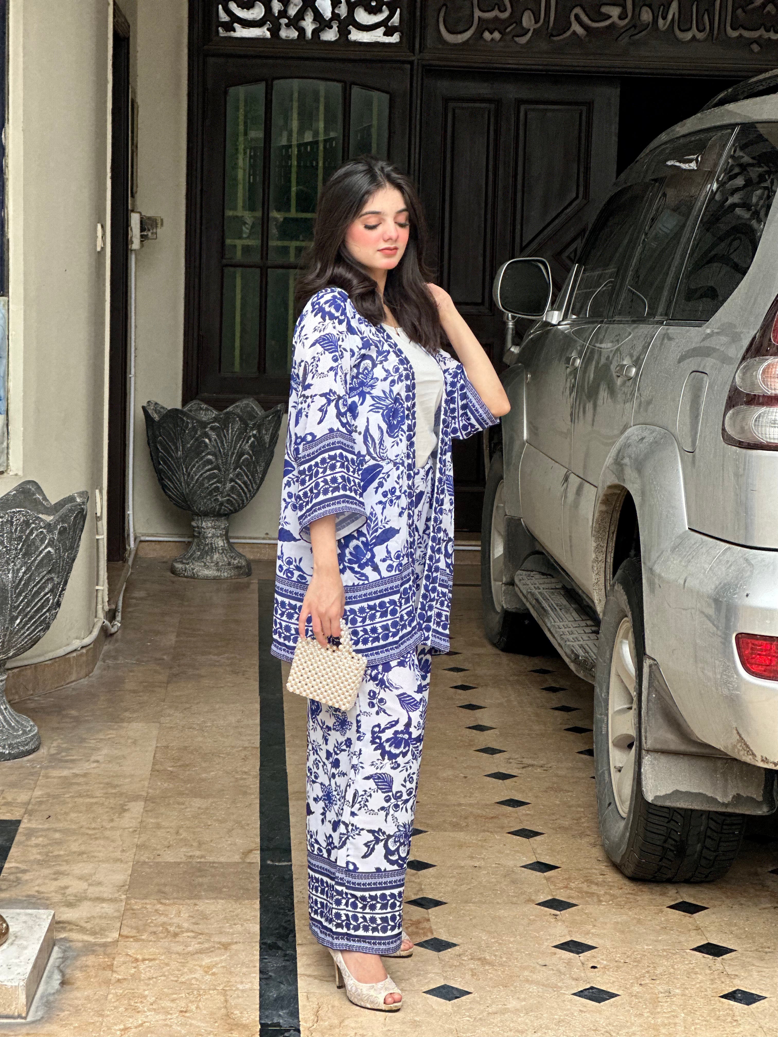 116 | Floral Print Three piece Set