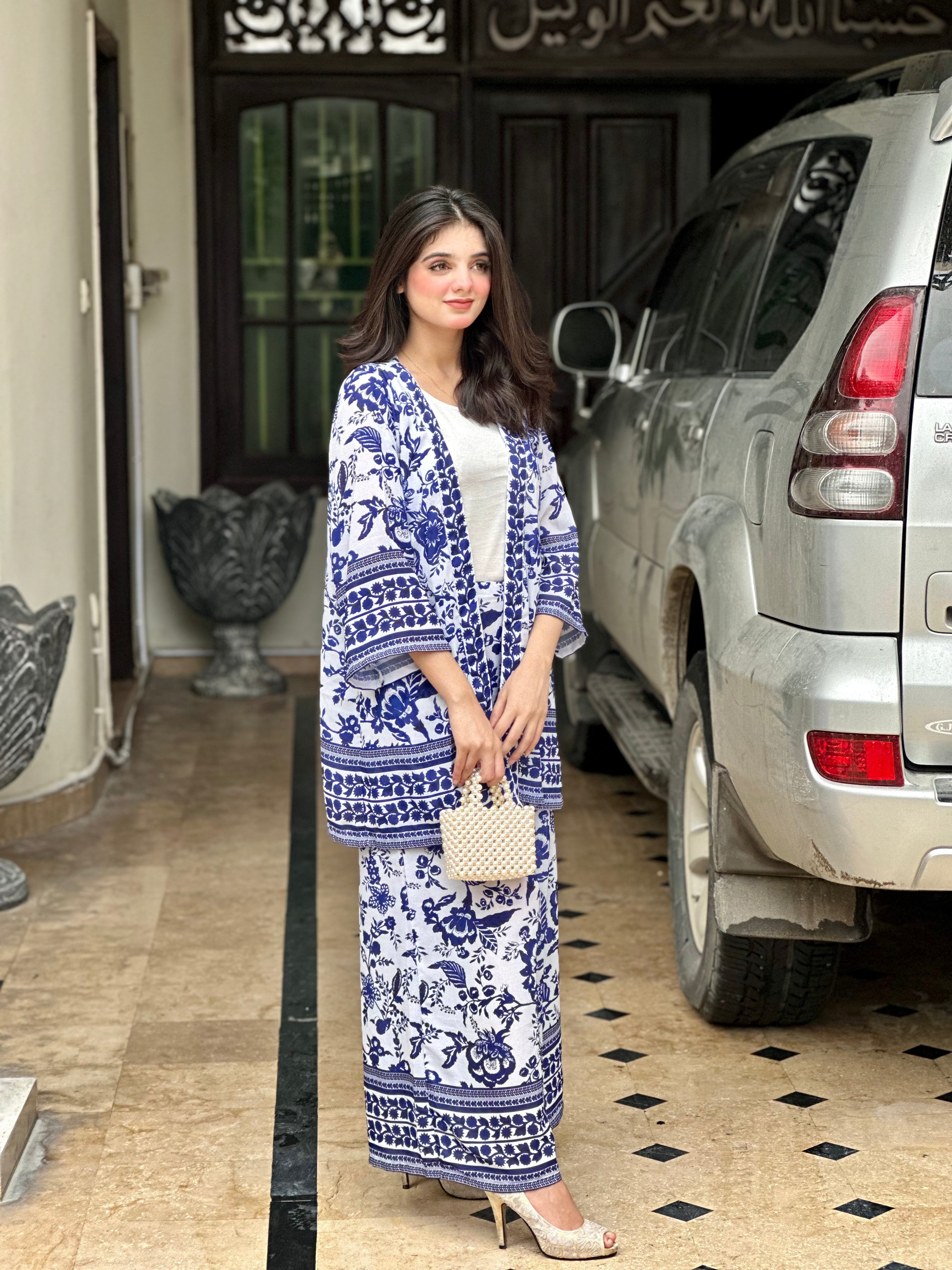 116 | Floral Print Three piece Set