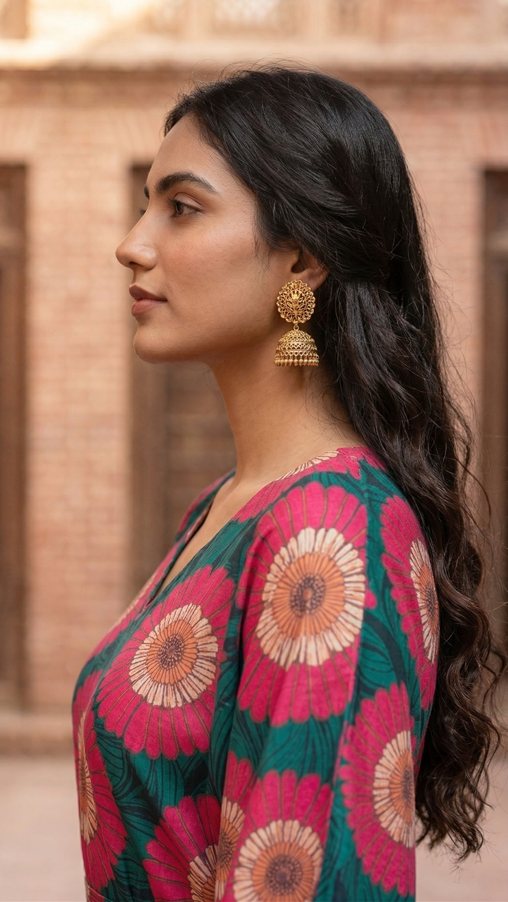 511 | Multi Floral Kaftan