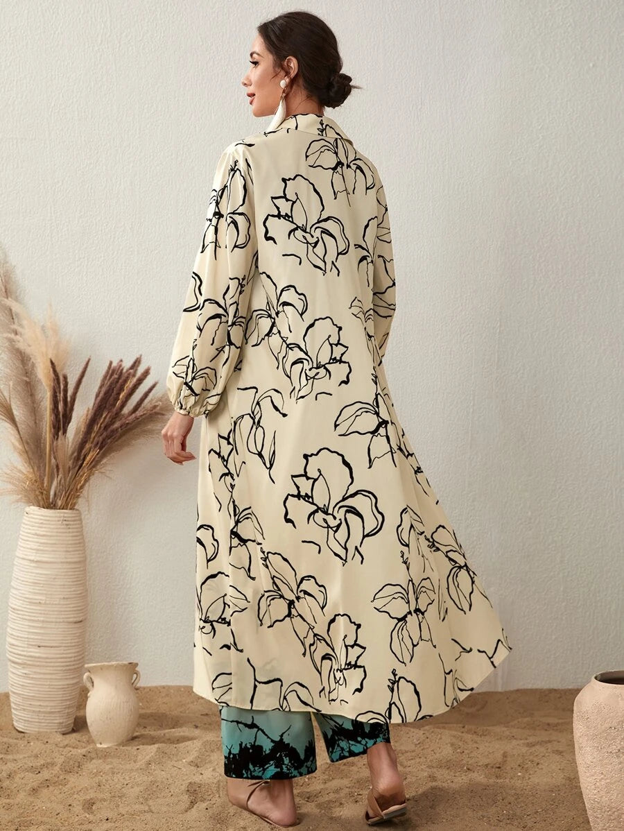 121 | Floral Print Three-piece Set