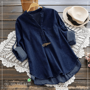 A Must Have Denim Top For Women (CC-107)